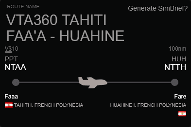 Tahiti-Huahine